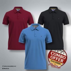 Tommy Hilfiger PoLo  Sky Black Meron Combo