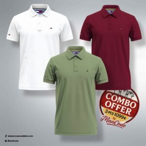 Tommy Hilfiger PoLo Lemon Meron White Combo